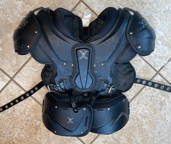 Xenith Shoulder Pads With Rib/ Back Protector - Lightly Used