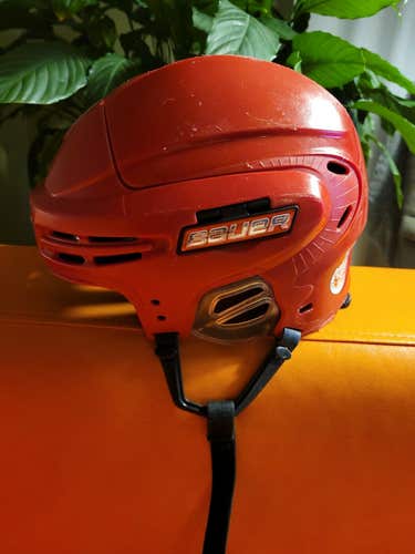 Red  Small Bauer 9900 Helmet