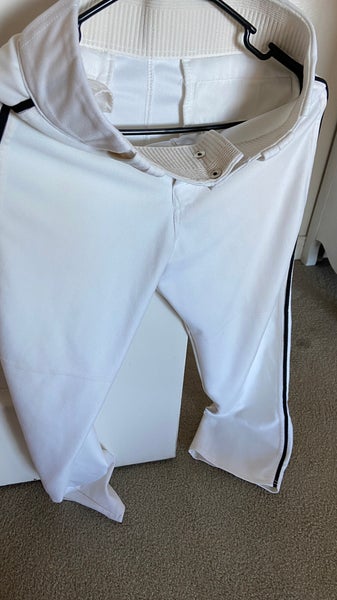 adidas Baseball Pants Men's White/Pinstripe Used