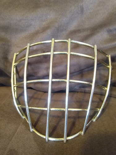 Senior Used Hackva Gold Goalie cage