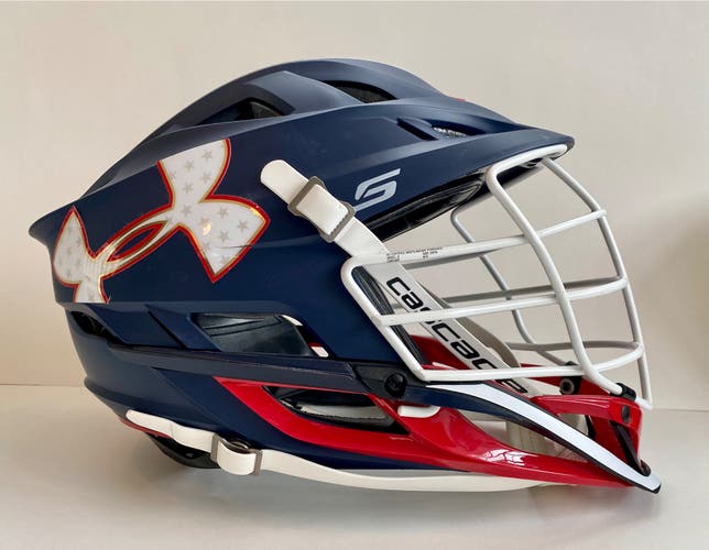 All America Custom Cascade S Lacrosse Helmet
