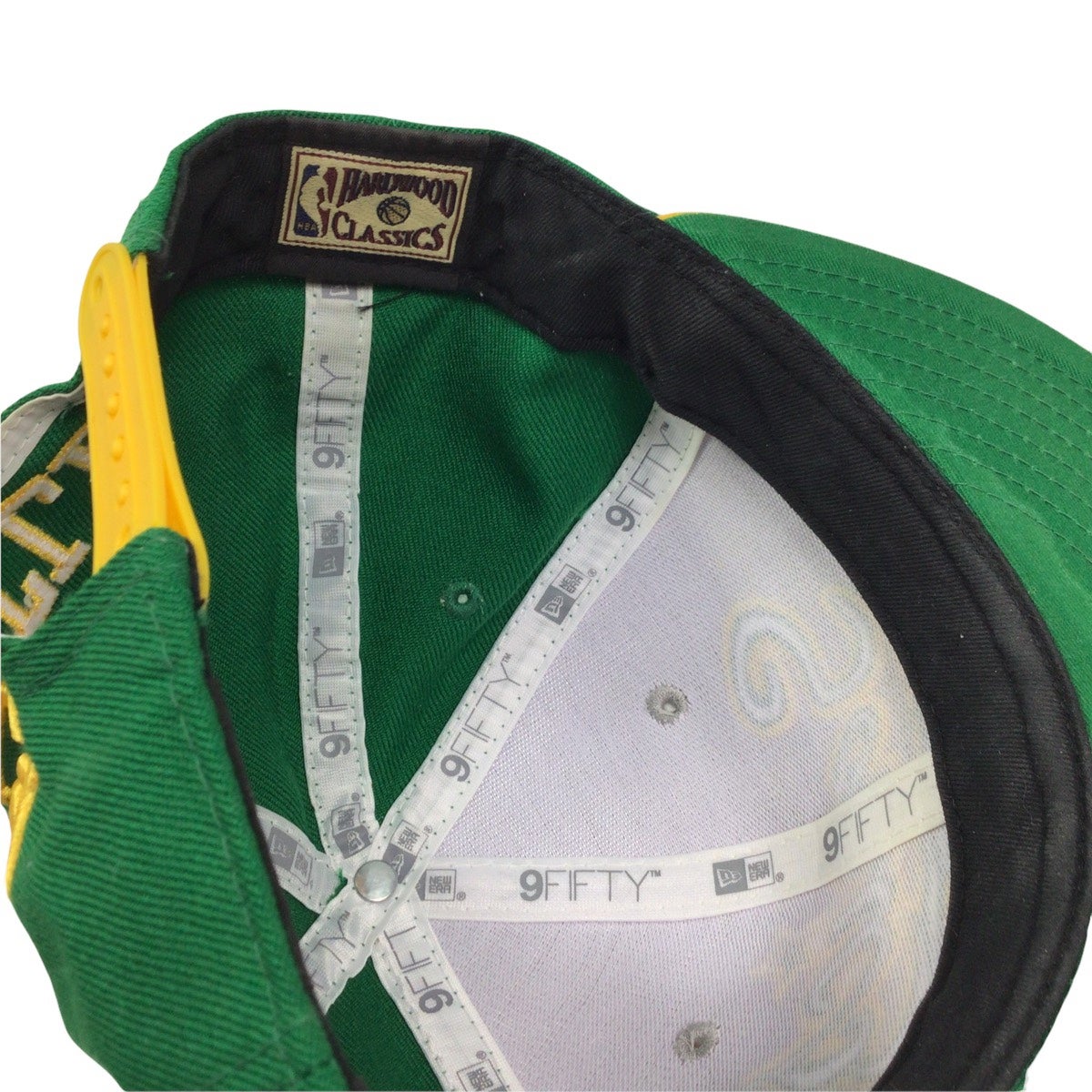 Seattle Supersonics Hat M/L Green Snapback New Era Hardwood Classics 9Fifty  NBA