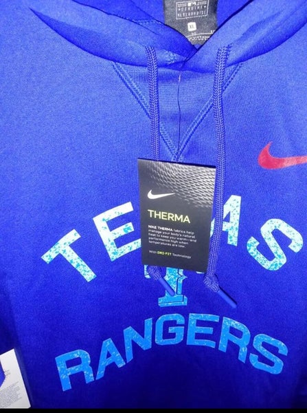 Nike Therma Team (MLB Texas Rangers) Men's Pullover Hoodie