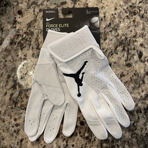 Nike Jordan Force Elite Baseball Batting Gloves Mookie Betts Size Large Rare