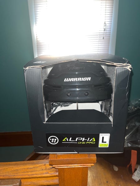 New Large Warrior Alpha One Pro Helmet