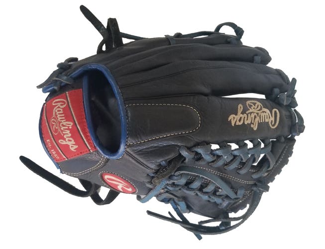 Used Right Hand Throw Rawlings Outfield Custom Series RCS Baseball Glove 11.75"