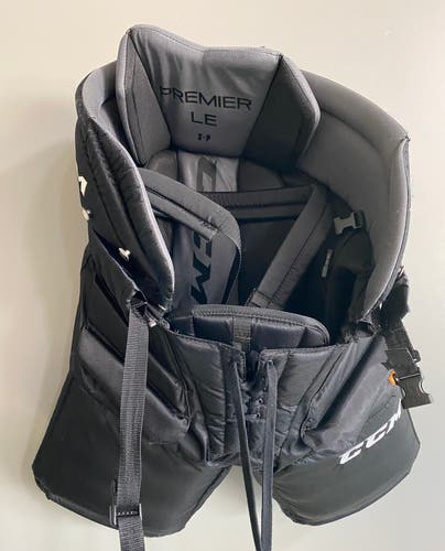 Black Used Senior Small CCM Premier LE Hockey Goalie Pants