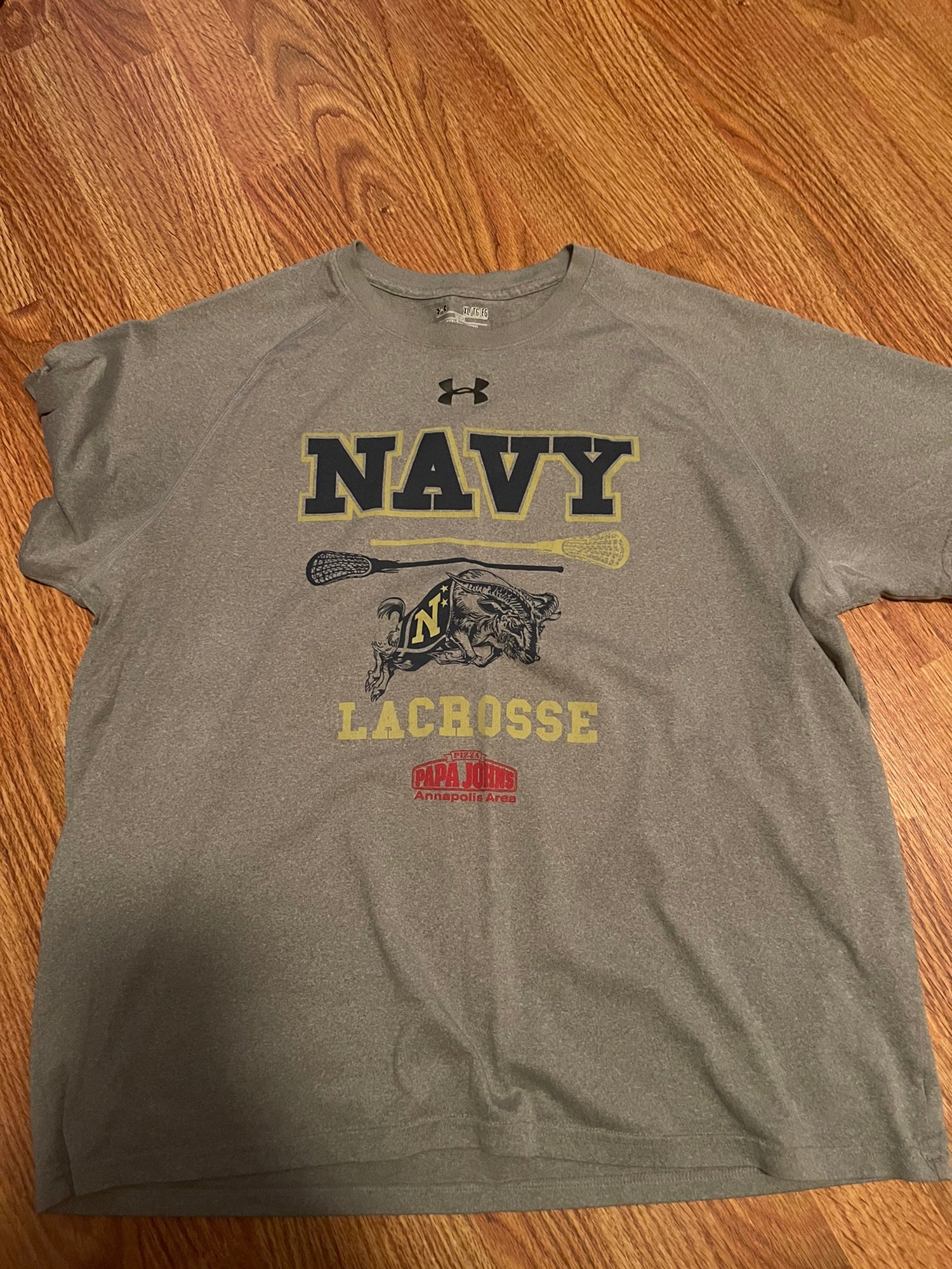 navy lacrosse t shirt