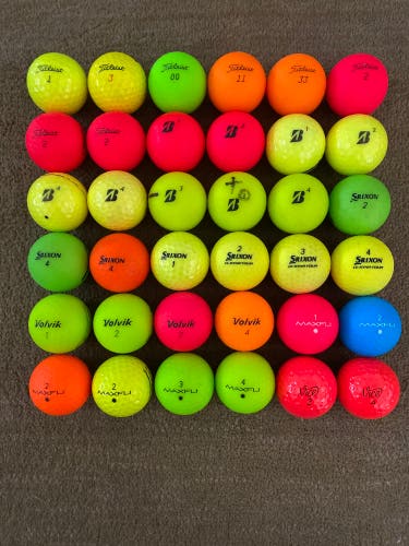 Used Titleist 36 Pack (3 Dozen) Titleist Velocity Balls