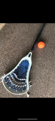 Boys lacrosse stick blue warrior