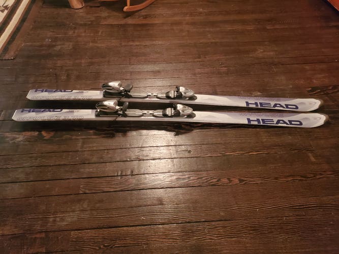 Used HEAD All Mountain MPULSE Skis With Bindings