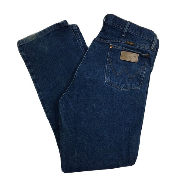 Vintage Wrangler Cowboys Cut Original Denim Blue Jeans 13MWZPWMen's 36x32 |  SidelineSwap
