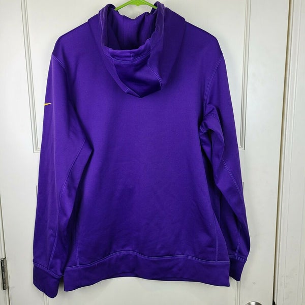 Minnesota Vikings Nike Onfield Therma Fit Hoodie Sweatshirt NFL Football  Size: M