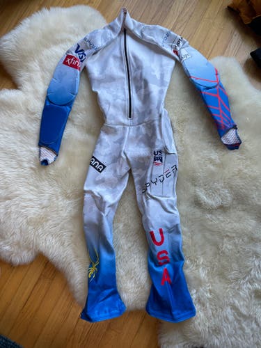 Brand New 2022 Padded Official Men's US Ski Team Suit