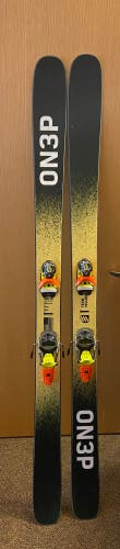 ON3P woodsman 108 underfoot 187cm With Look Pivot 14