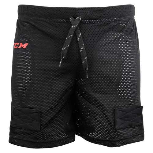 New with Tags - CCM Loose Mesh Junior Large Jock Shorts w/ Cup & velcro tabs (28" - 30" waist)