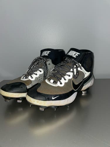 Black Men's Metal High Top Huarache