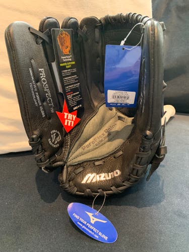 Brand New 11.75 “ Mizuno Baseball Glove PROSPECT PARAFLEX 11.75" YOUTH BASEBALL GLOVE