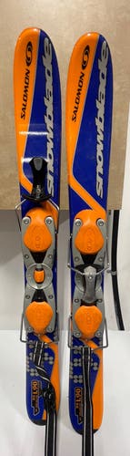 Salomon R6 L90 Snowblade Skis With Bindings