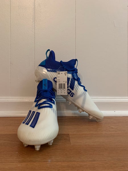 Blue Adidas Adizero Football Cleats Size 12