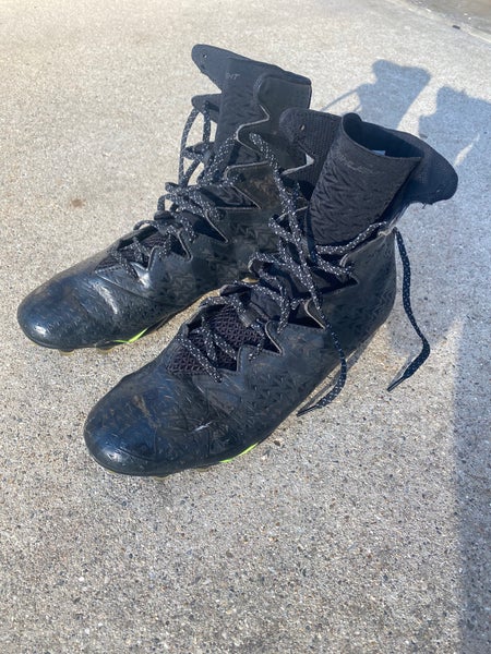 Black Men's Size Men's 10.5 High Top Highlight Cleats