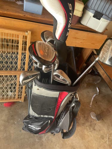Full Golf Set (Nike irons and Strat Bag/Drivers)