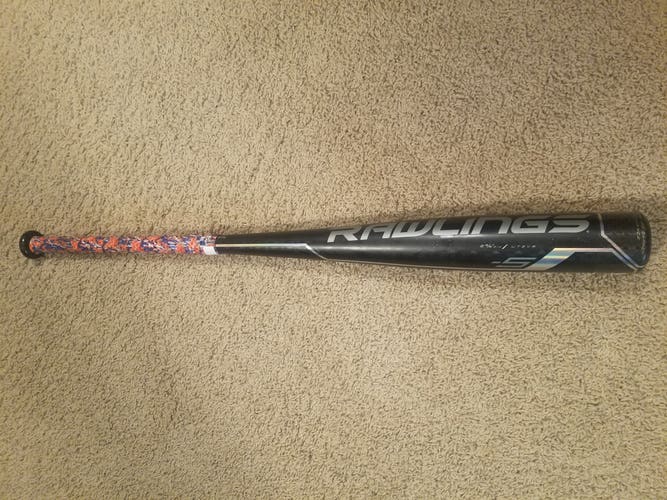 Used USSSA Certified Rawlings Alloy Velo acp Bat (-5) 27 oz 32"