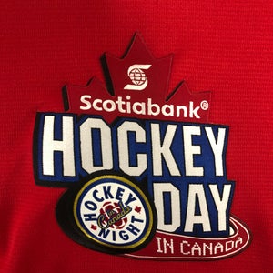 NEW Hockey Day in Canada mens small jersey