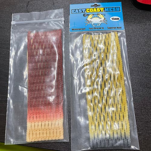 ECD Lacrosse East Coast Mesh 2 Pack **Need Gone**