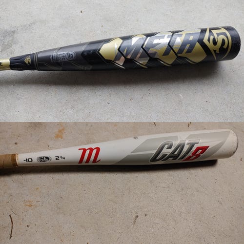 Used USSSA Certified 2018 Marucci Alloy CAT 8 Bat (-10) 19 oz 29"