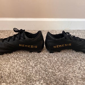 Black Men's Size 7.5 (Women's 8.5) Adidas Nemeziz Cleats