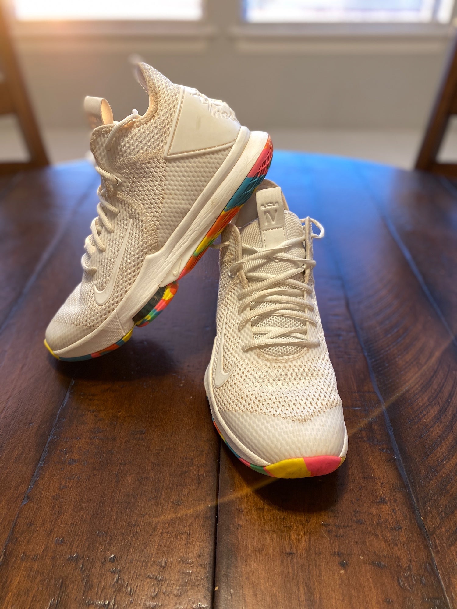 lebron witness white rainbow