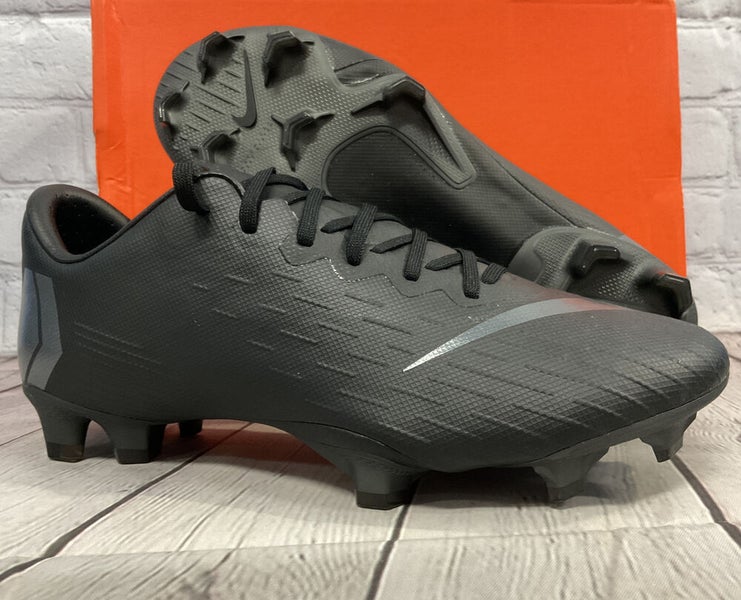 NEW Nike Men's 12 Pro FG Low Cut Soccer Cleats Size 5 Black | SidelineSwap