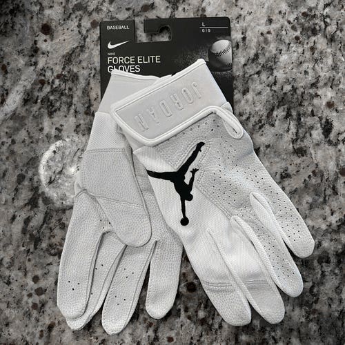 Nike Jordan Force Elite Baseball Batting Gloves Mookie Betts Size Large Rare