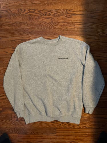 Grey Carhartt Crewneck Sweatshirt