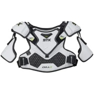 Brand New Lacrosse Lax EXTRA LARGE STX Cell V Shoulder Pads NOCSAE with new hard shell XL