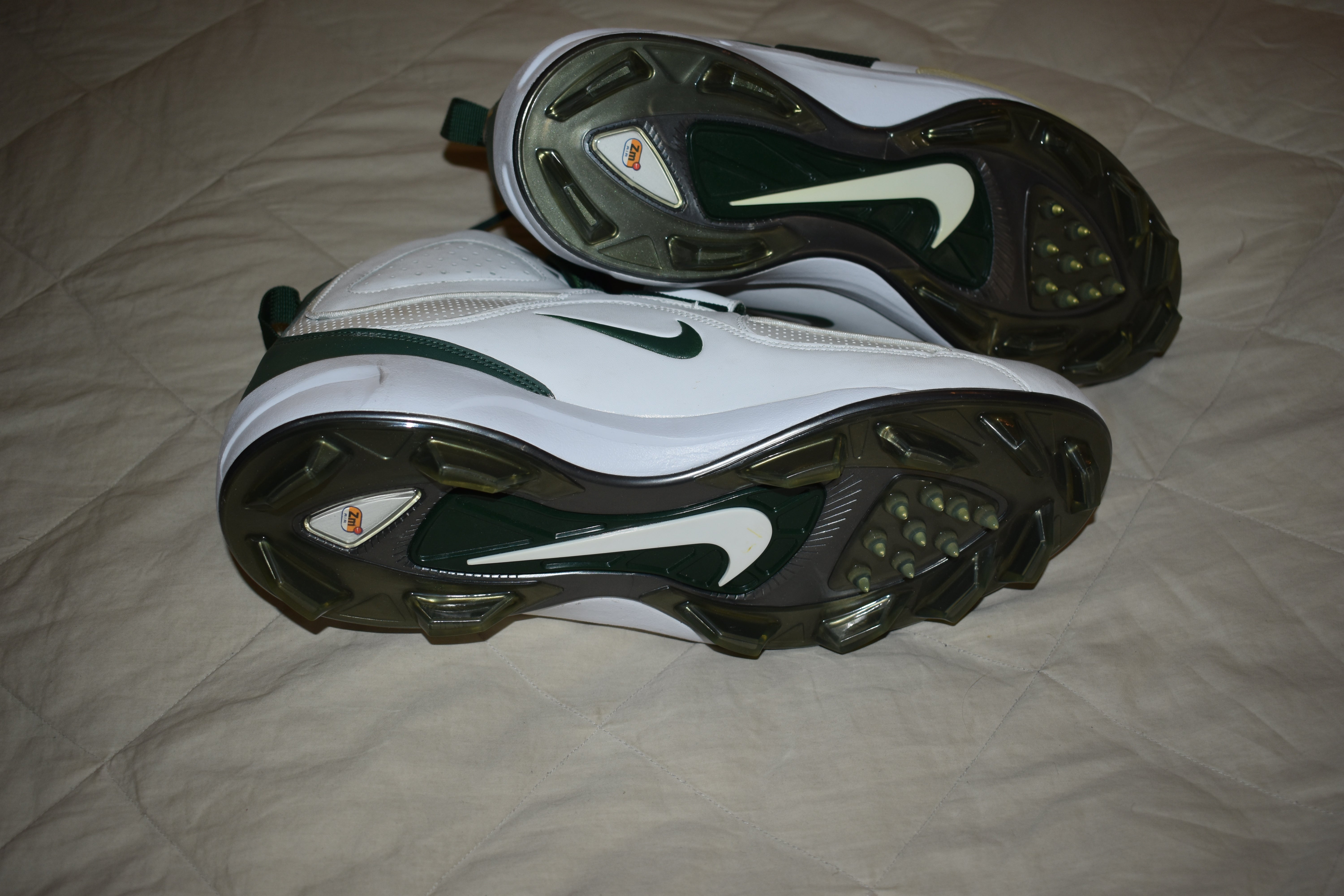 Houston Texans Nike Zoom Football Cleat Men's White/Green New