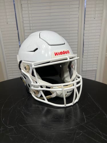 Football Helmet- Riddell SpeedFlex- Medium- White