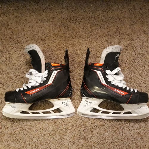 Keegan Kolesar CCM Jetspeed WHL game used skates, size 9 E & W, pro stock