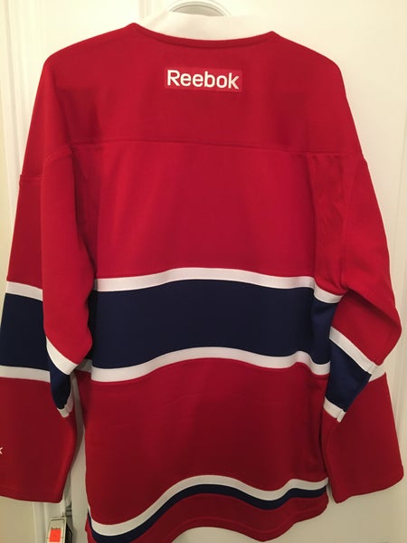 Montreal Canadiens Red Home Jersey NHL Hockey Reebok NWT Adult S