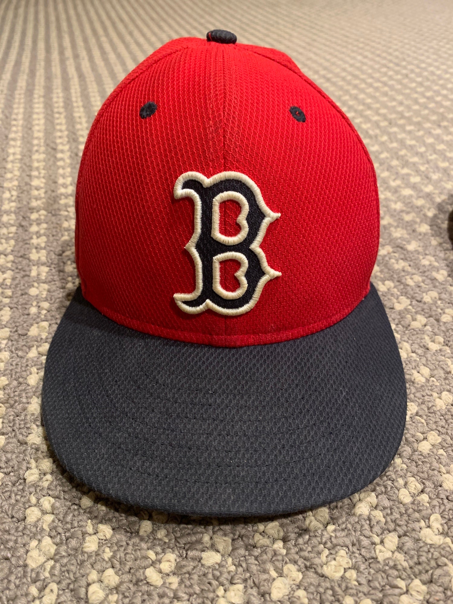 Boston Red Sox Strap Back Hat/Cap-Bay State Apparel Baseball Blue/Red NWT