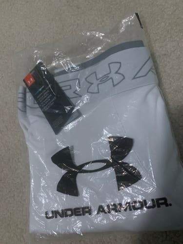 White Adult XL Under Armour Compression
