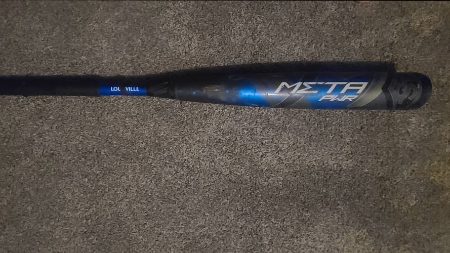 Used BBCOR Certified Louisville Slugger Composite Meta PWR Bat (-3) 30 oz 33"