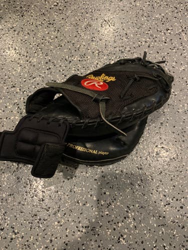 Used Rawlings PROYM4 Catcher's 34" Heart of the Hide Baseball Glove
