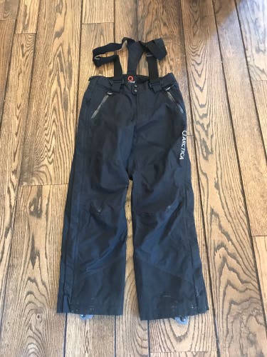 Black Unisex Youth Medium Arctica Ski Pants