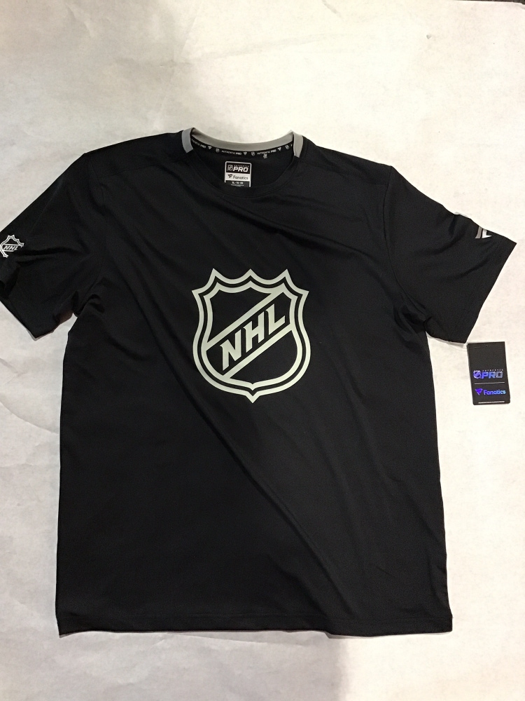 Rare Official Fanatics NHL Staff/Ref Issued T-Shirt XL, Large and Medium