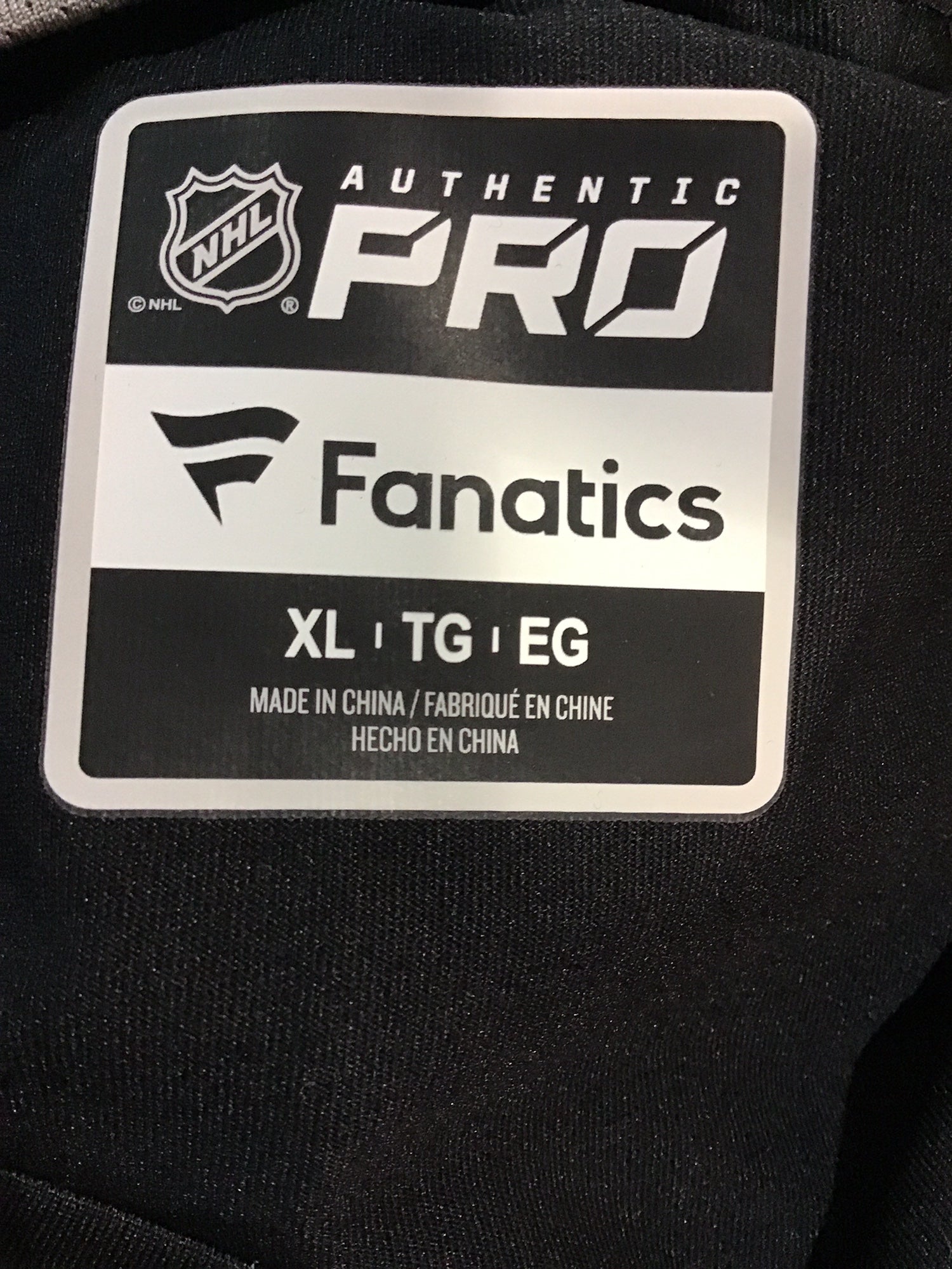 Fanatics Official NHL Hockey Staff Referee Hoodie