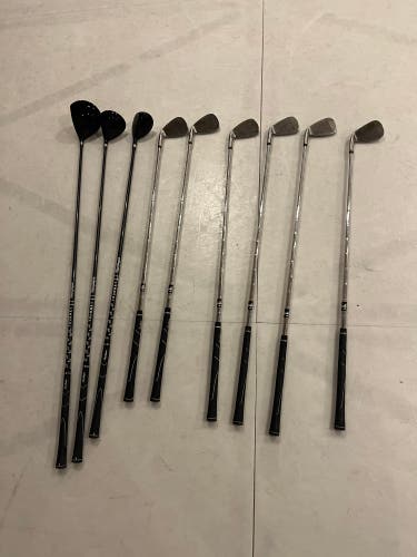Junior Right Handed Regular Flex 9 Pieces Clubs (Full Set)