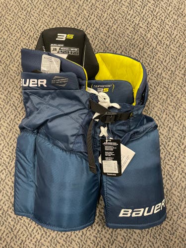 Bauer 3S Navy Junior Medium Breezers