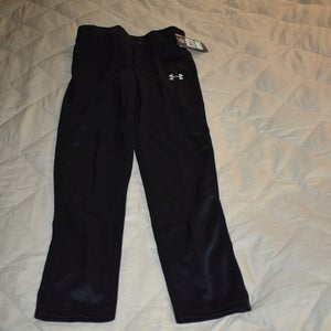 NEW - Under Armour UA Clean Up Baseball Pants, Black, Youth Large